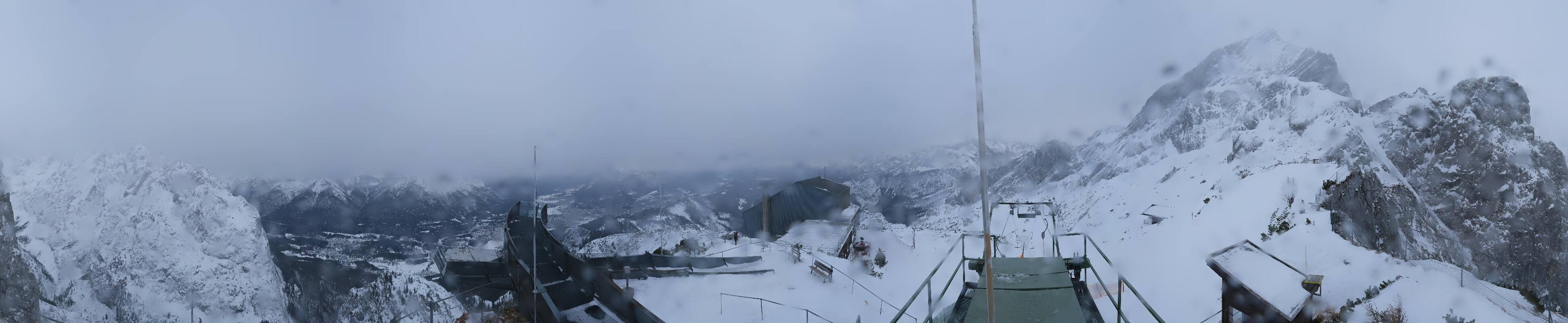 Archiv Foto Webcam Garmisch: Ausblick am Osterfelderkopf