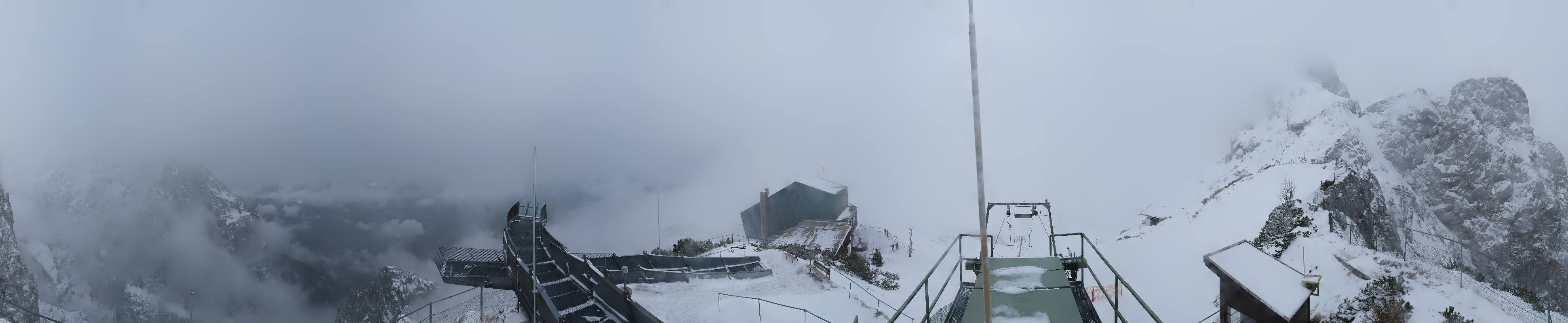 Archiv Foto Webcam Garmisch: Ausblick am Osterfelderkopf
