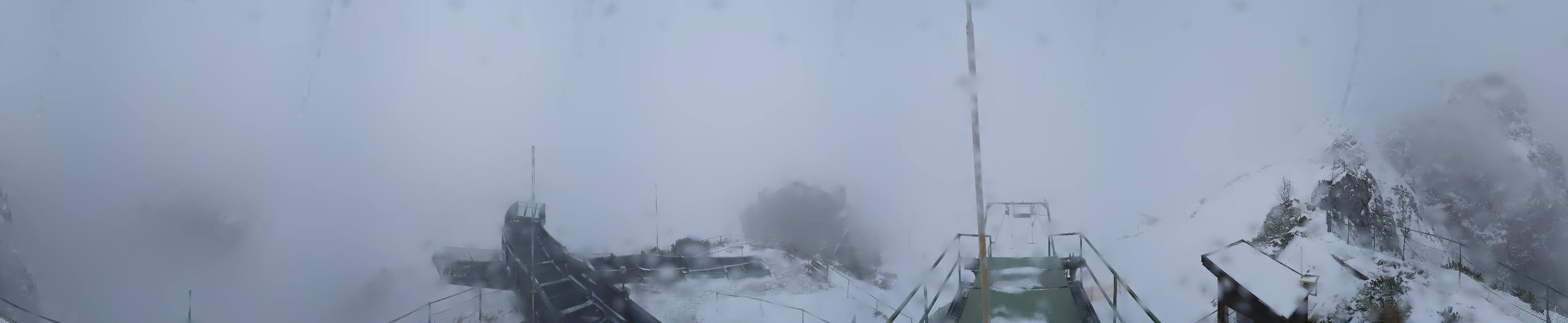 Archiv Foto Webcam Garmisch: Ausblick am Osterfelderkopf