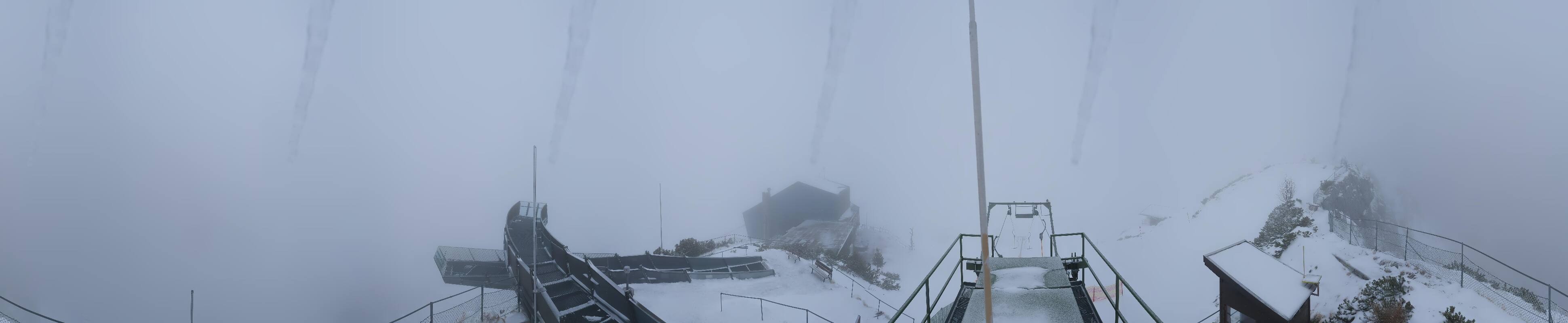 Archiv Foto Webcam Garmisch: Ausblick am Osterfelderkopf