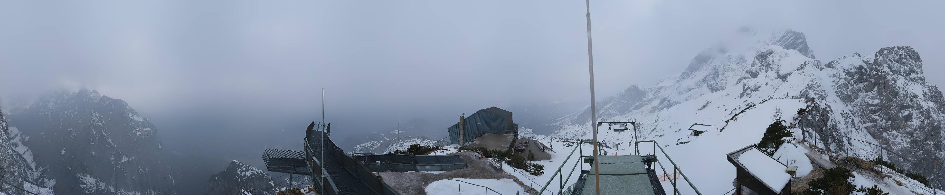 Archiv Foto Webcam Garmisch: Ausblick am Osterfelderkopf
