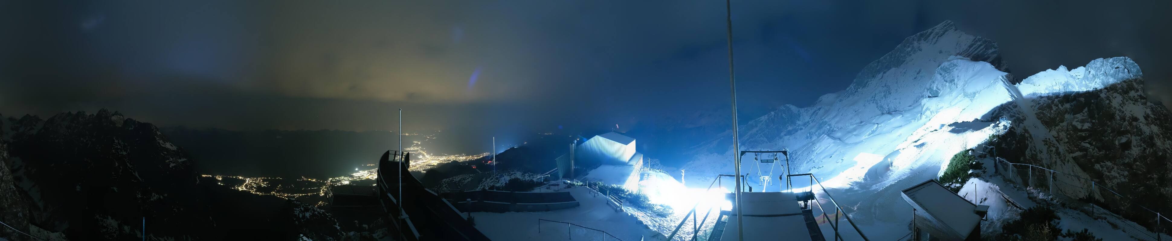 Archiv Foto Webcam Garmisch: Ausblick am Osterfelderkopf