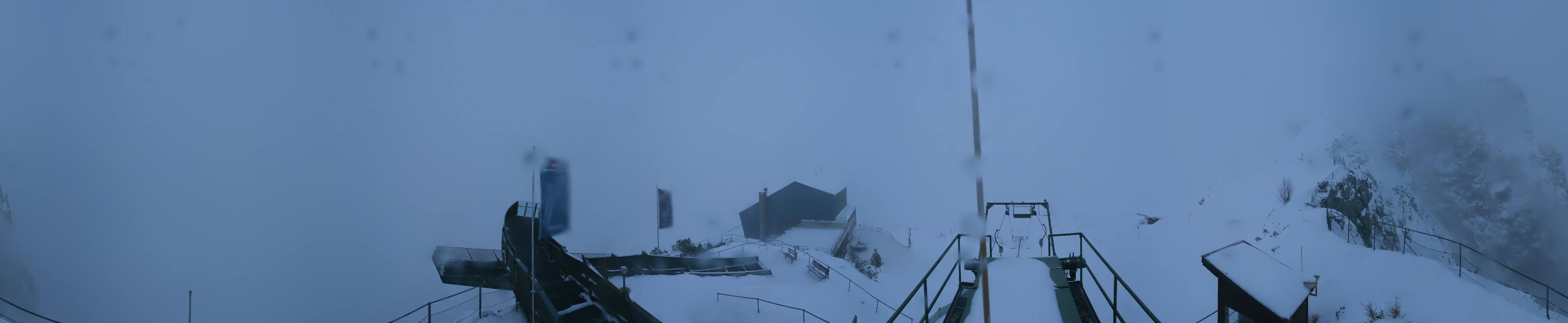 Archiv Foto Webcam Garmisch: Ausblick am Osterfelderkopf