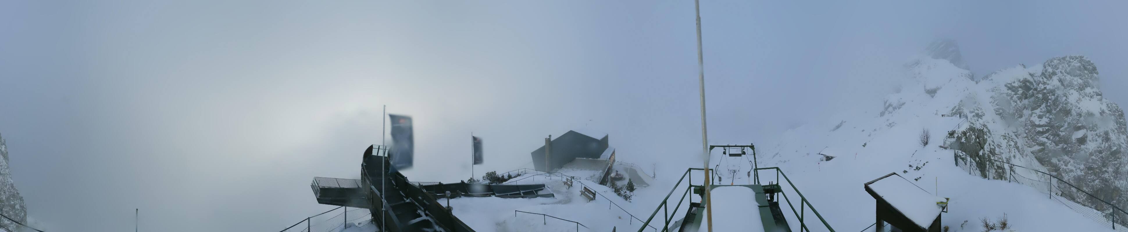 Archiv Foto Webcam Garmisch: Ausblick am Osterfelderkopf