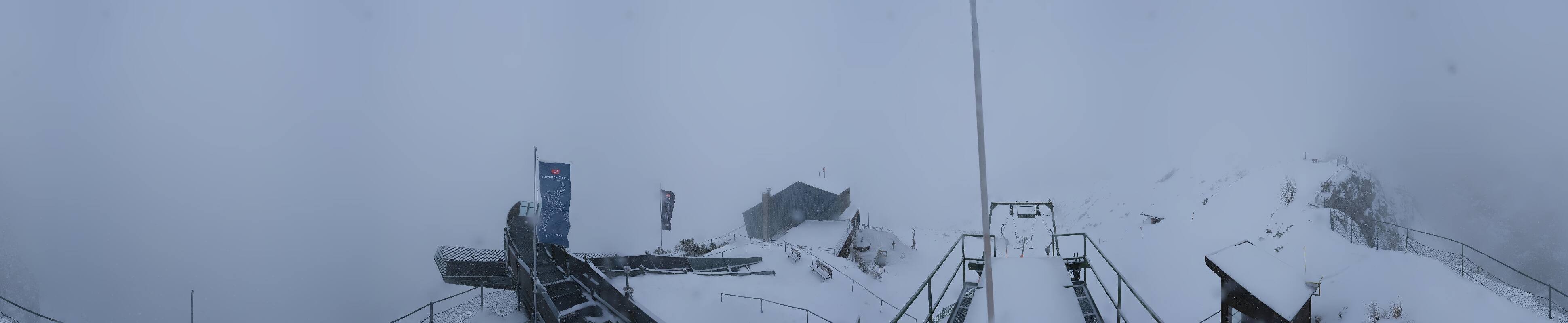 Archiv Foto Webcam Garmisch: Ausblick am Osterfelderkopf