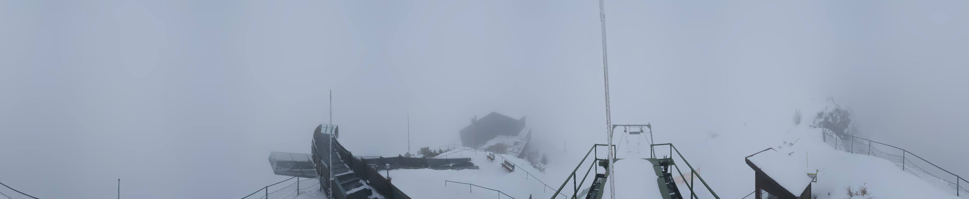 Archiv Foto Webcam Garmisch: Ausblick am Osterfelderkopf