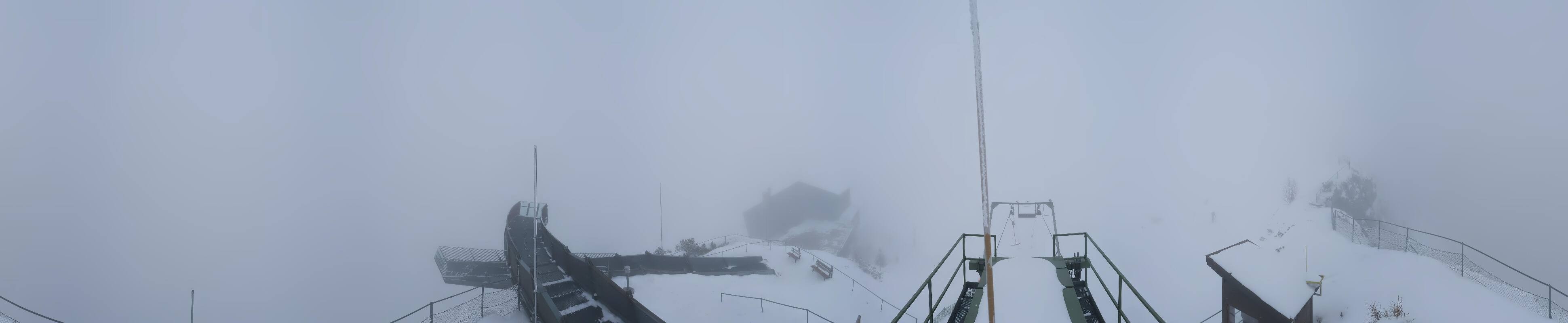 Archiv Foto Webcam Garmisch: Ausblick am Osterfelderkopf