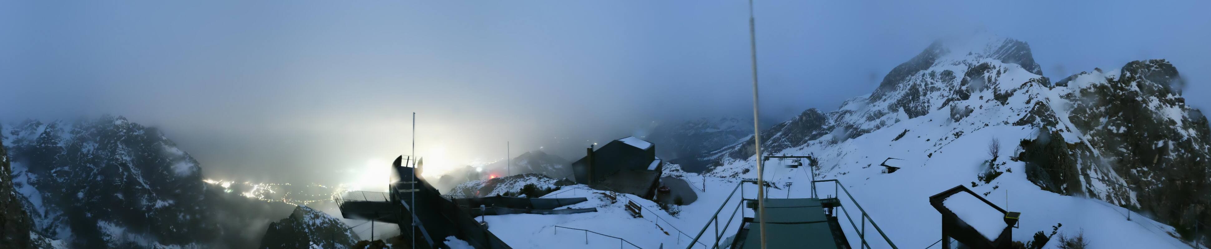 Archiv Foto Webcam Garmisch: Ausblick am Osterfelderkopf