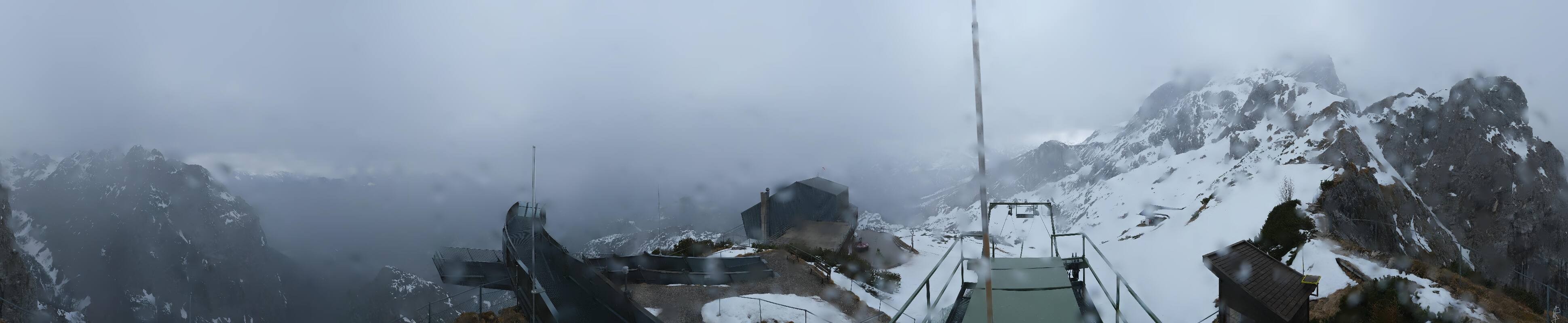 Archiv Foto Webcam Garmisch: Ausblick am Osterfelderkopf