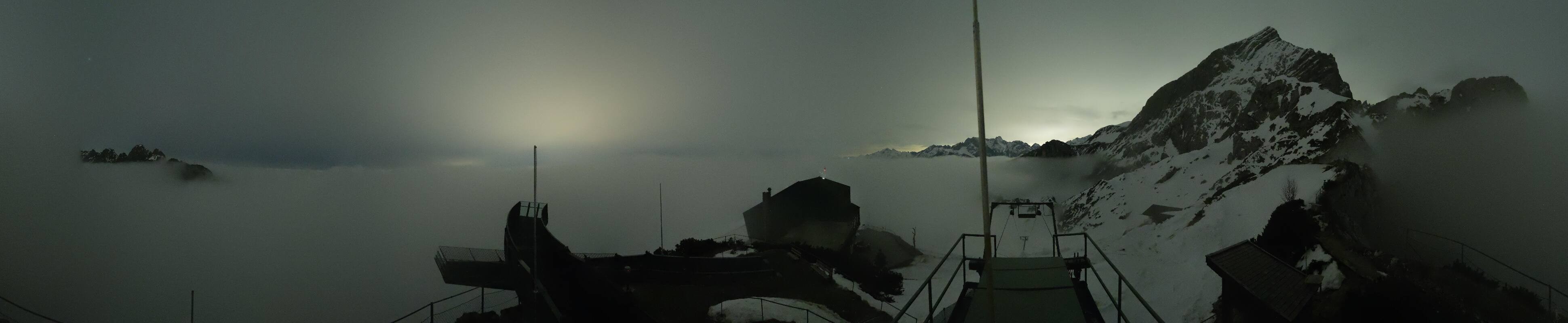 Archiv Foto Webcam Garmisch: Ausblick am Osterfelderkopf
