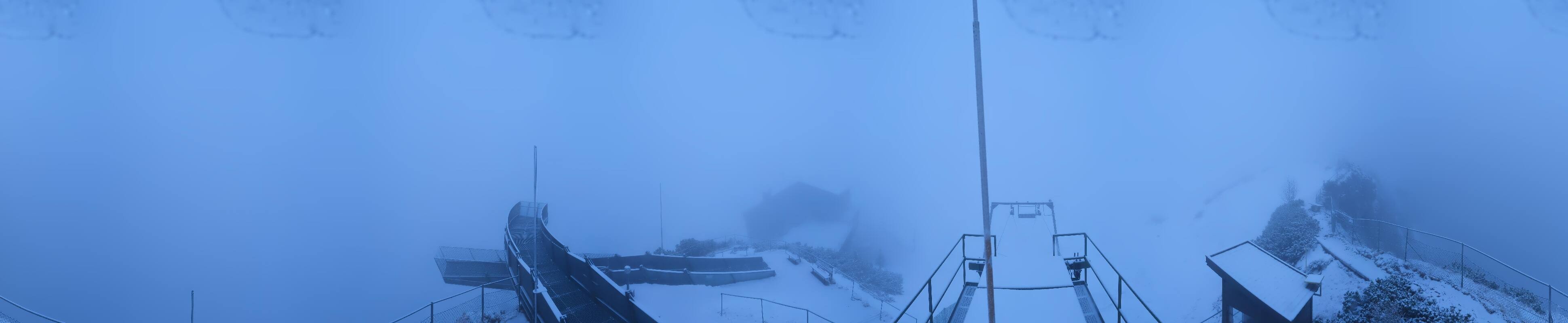 Archiv Foto Webcam Garmisch: Ausblick am Osterfelderkopf