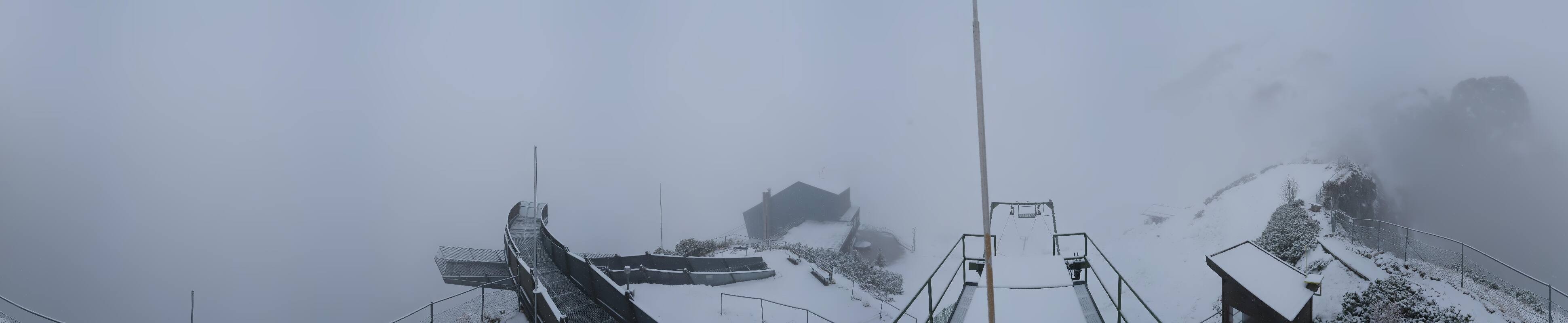 Archiv Foto Webcam Garmisch: Ausblick am Osterfelderkopf