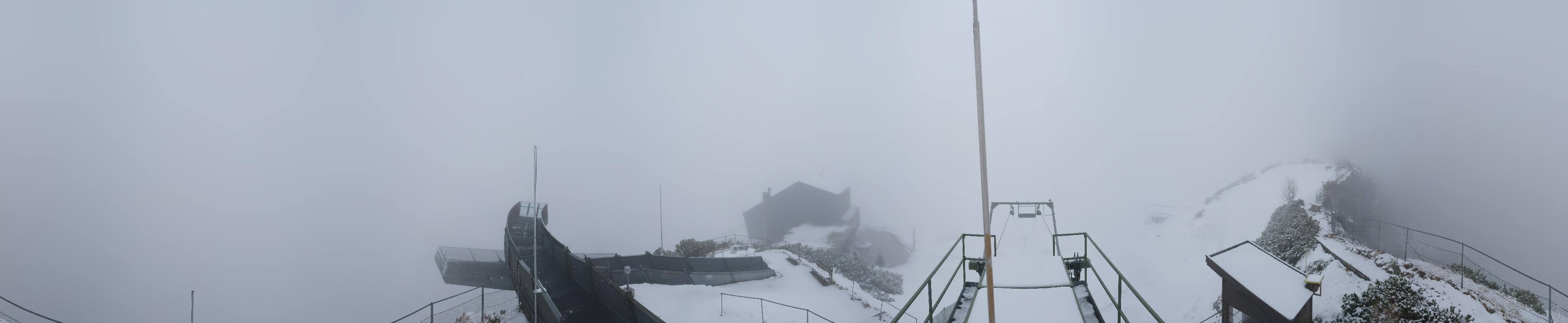 Archiv Foto Webcam Garmisch: Ausblick am Osterfelderkopf