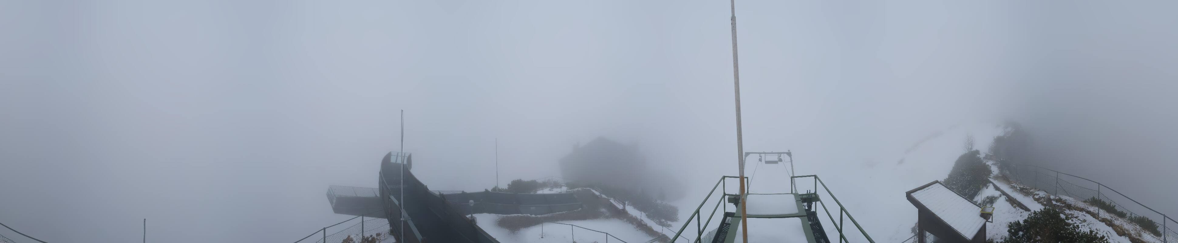 Archiv Foto Webcam Garmisch: Ausblick am Osterfelderkopf