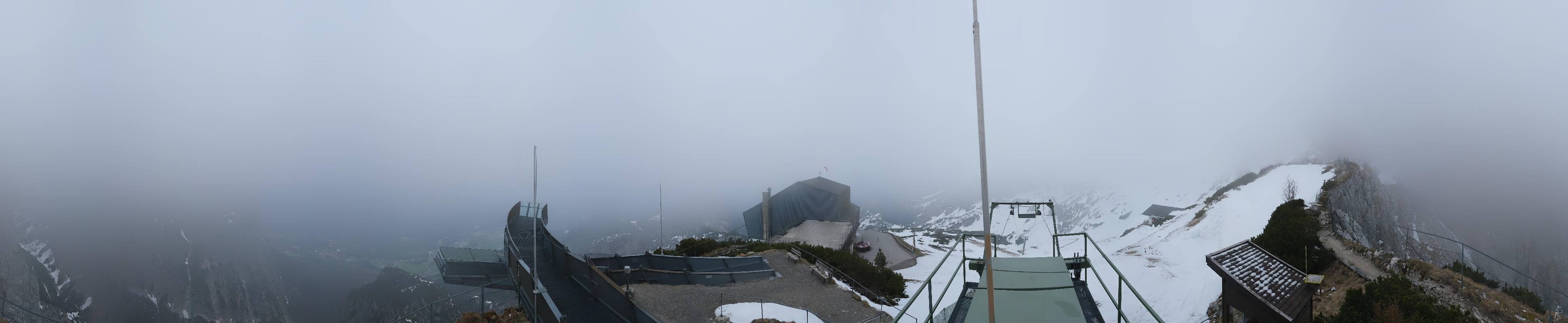 Archiv Foto Webcam Garmisch: Ausblick am Osterfelderkopf
