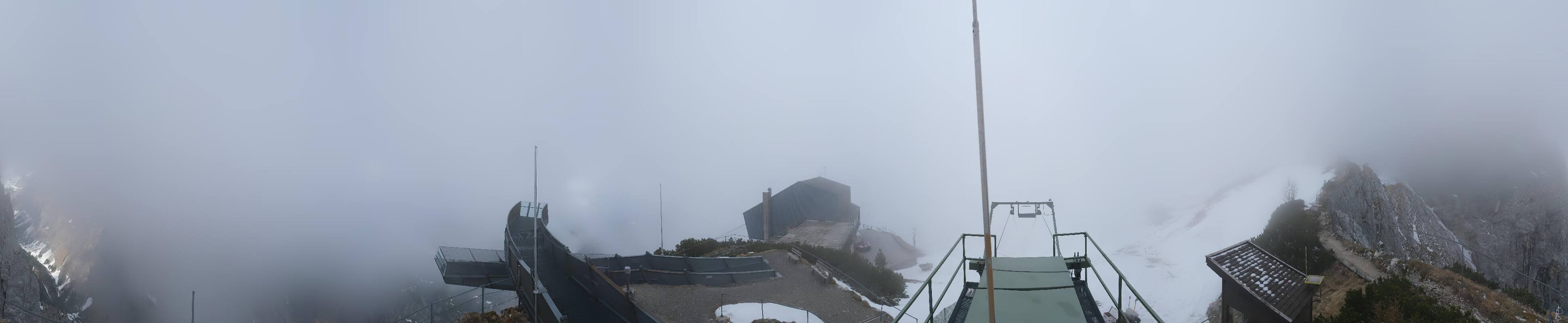 Archiv Foto Webcam Garmisch: Ausblick am Osterfelderkopf