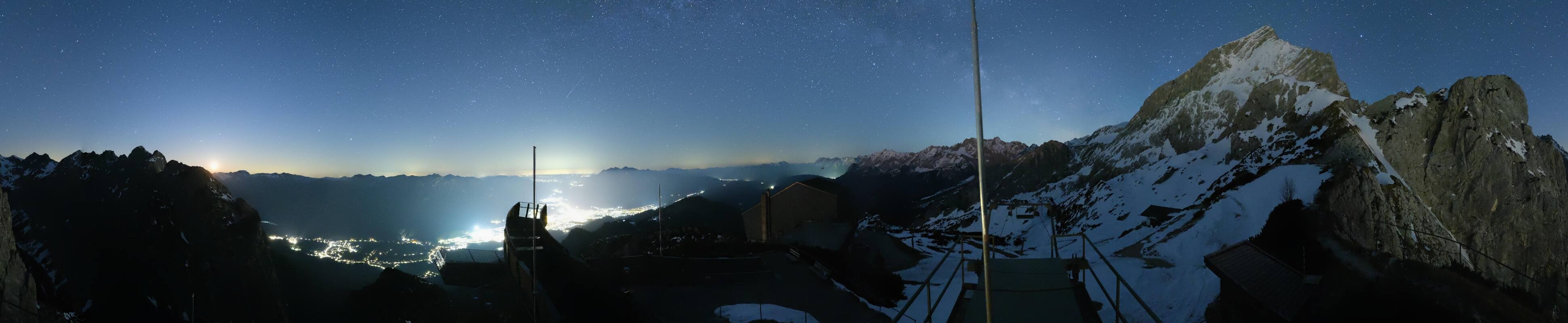Archiv Foto Webcam Garmisch: Ausblick am Osterfelderkopf
