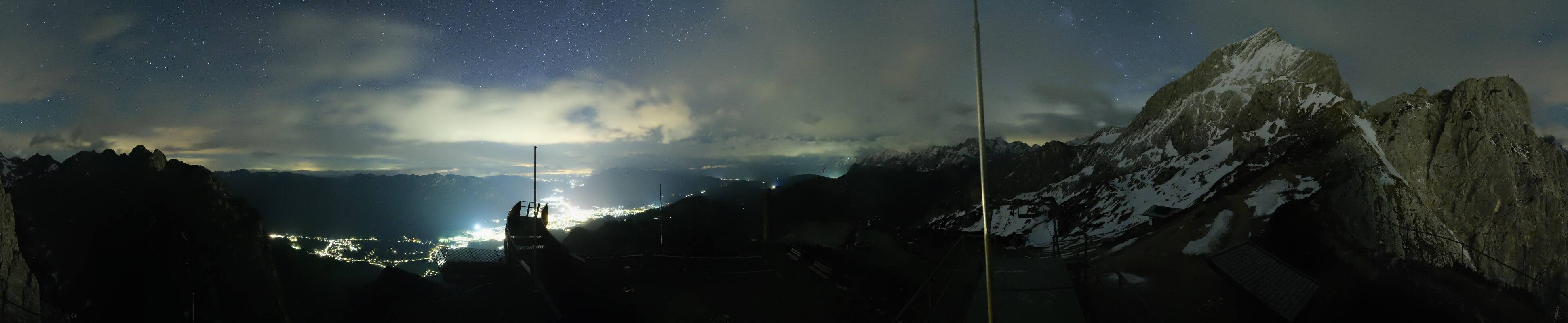 Archiv Foto Webcam Garmisch: Ausblick am Osterfelderkopf