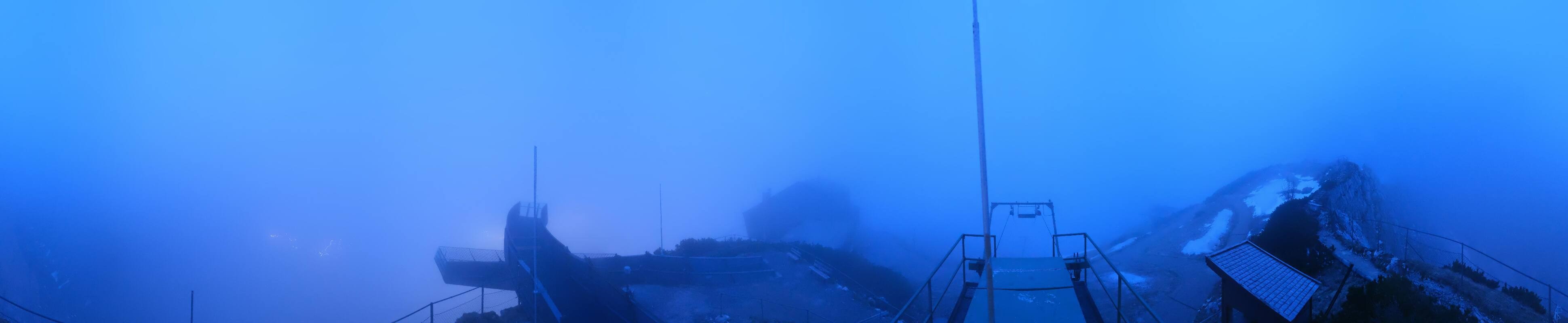 Archiv Foto Webcam Garmisch: Ausblick am Osterfelderkopf