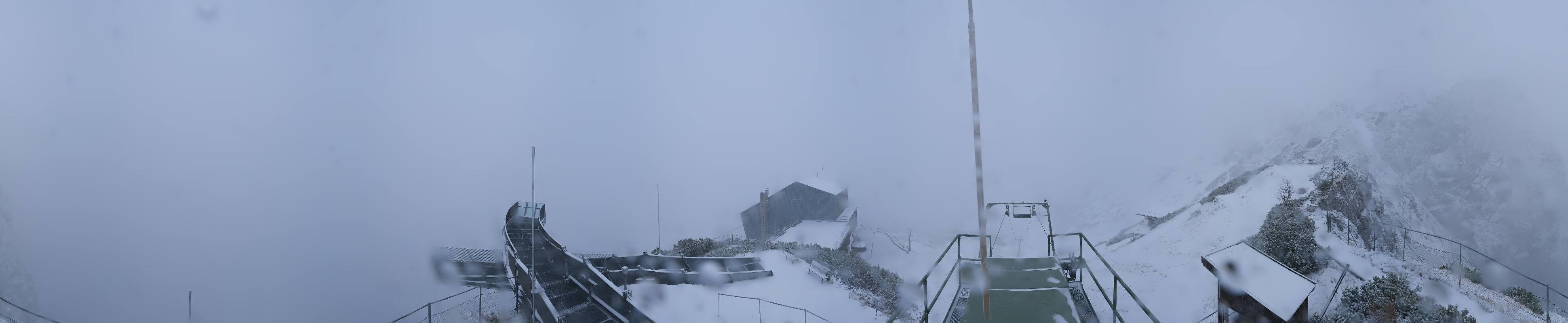 Archiv Foto Webcam Garmisch: Ausblick am Osterfelderkopf