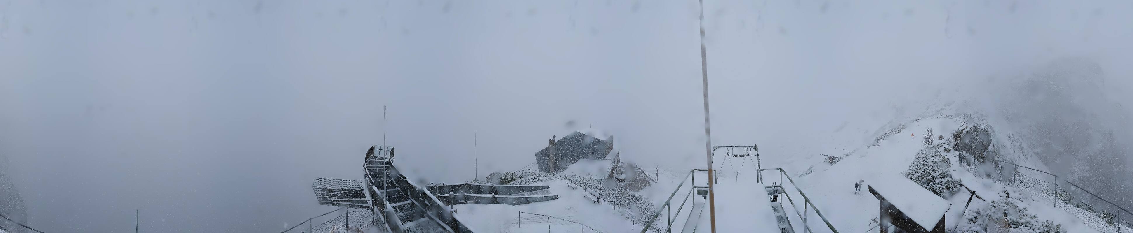 Archiv Foto Webcam Garmisch: Ausblick am Osterfelderkopf