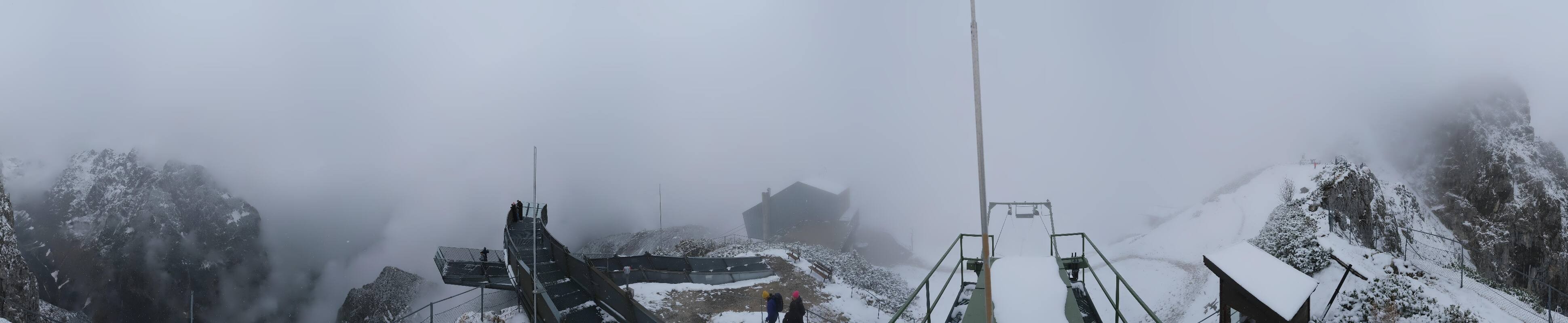 Archiv Foto Webcam Garmisch: Ausblick am Osterfelderkopf