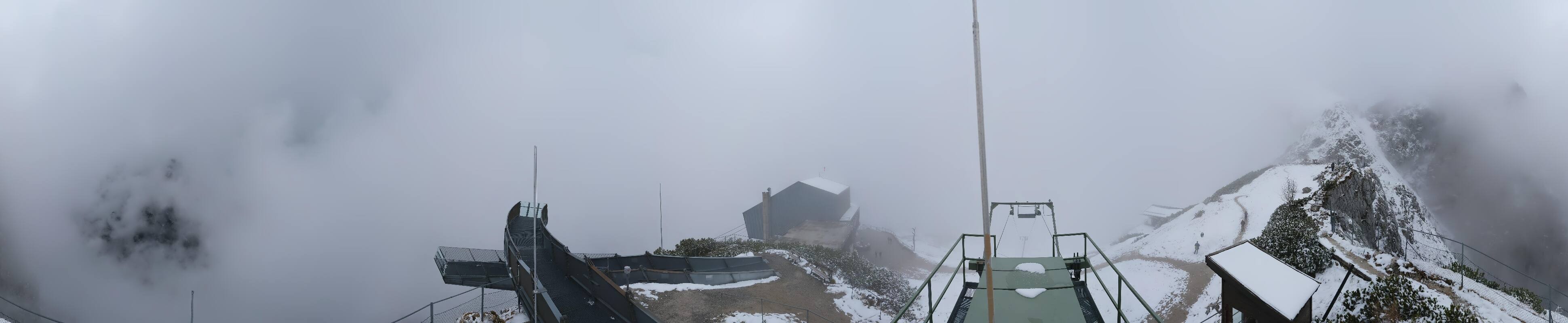Archiv Foto Webcam Garmisch: Ausblick am Osterfelderkopf