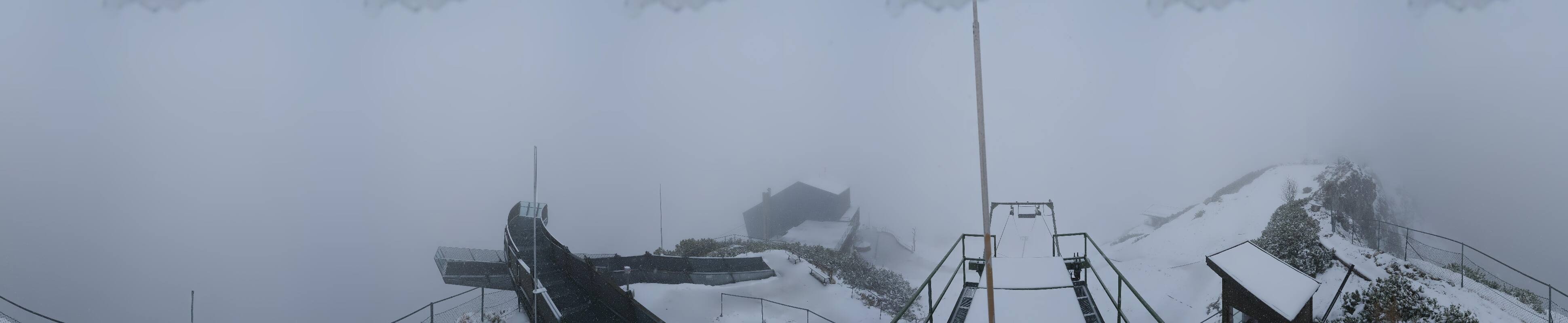 Archiv Foto Webcam Garmisch: Ausblick am Osterfelderkopf