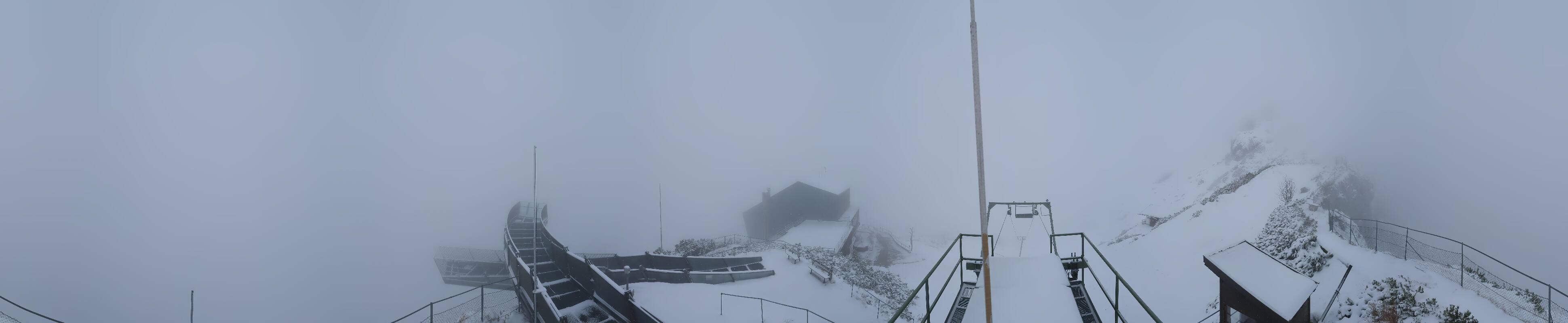 Archiv Foto Webcam Garmisch: Ausblick am Osterfelderkopf