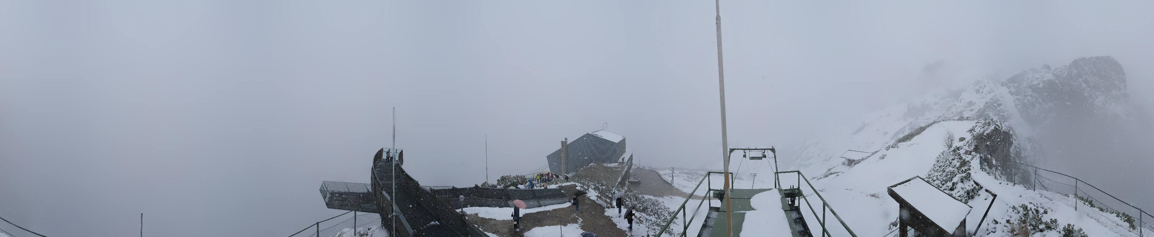 Archiv Foto Webcam Garmisch: Ausblick am Osterfelderkopf
