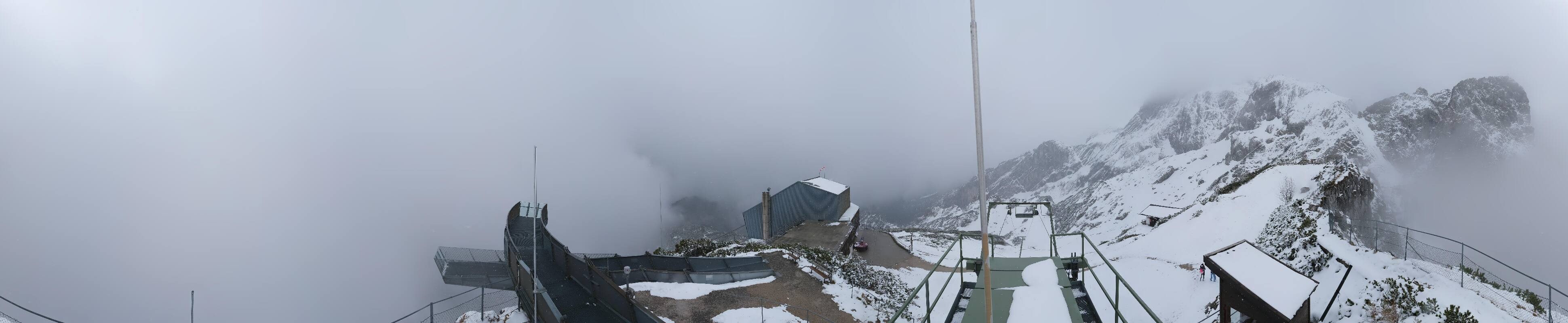 Archiv Foto Webcam Garmisch: Ausblick am Osterfelderkopf