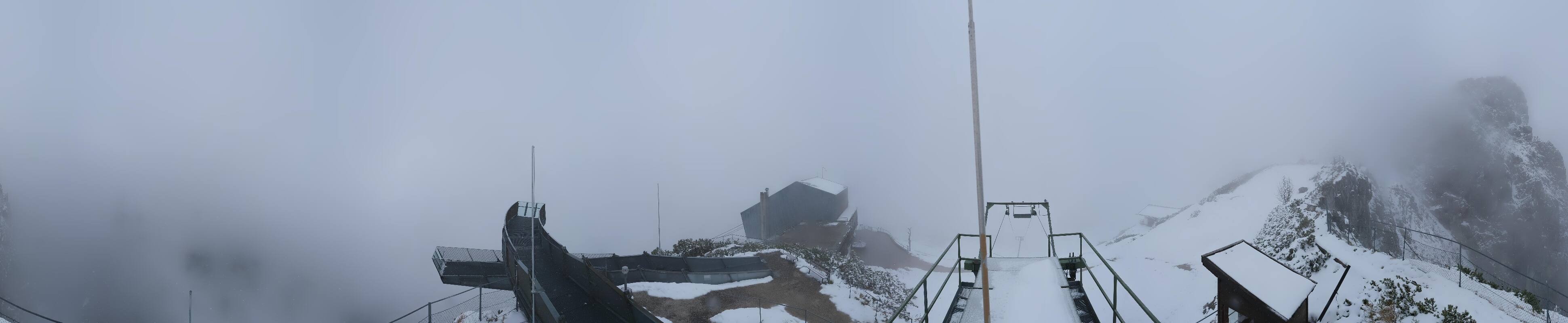 Archiv Foto Webcam Garmisch: Ausblick am Osterfelderkopf