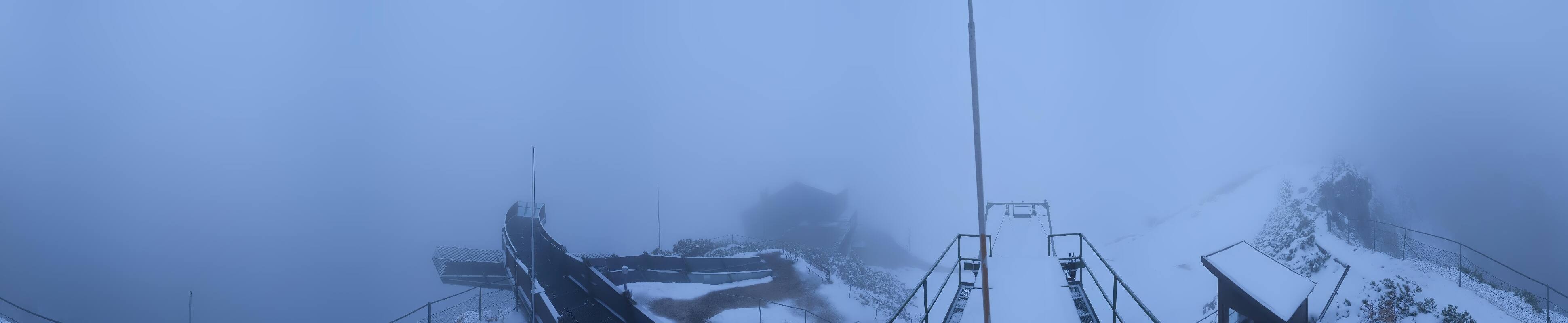 Archiv Foto Webcam Garmisch: Ausblick am Osterfelderkopf
