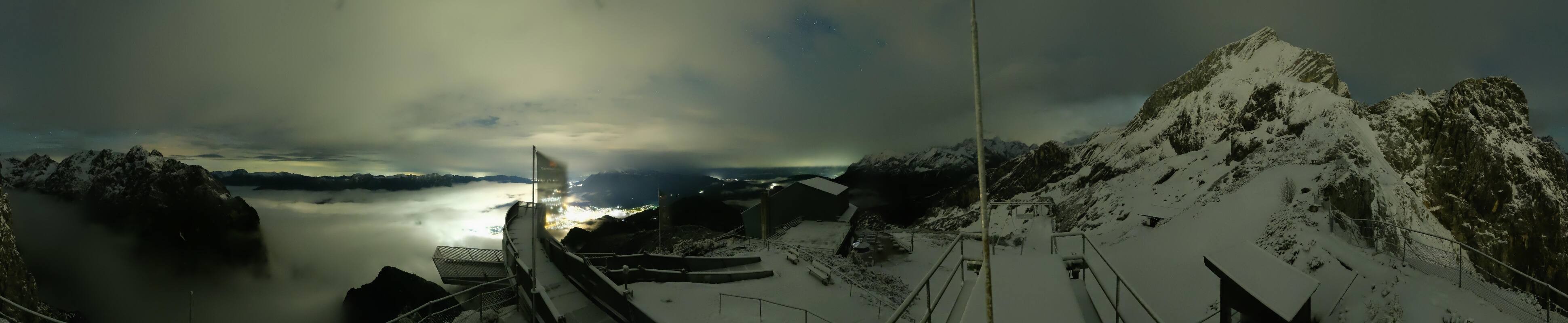 Archiv Foto Webcam Garmisch: Ausblick am Osterfelderkopf