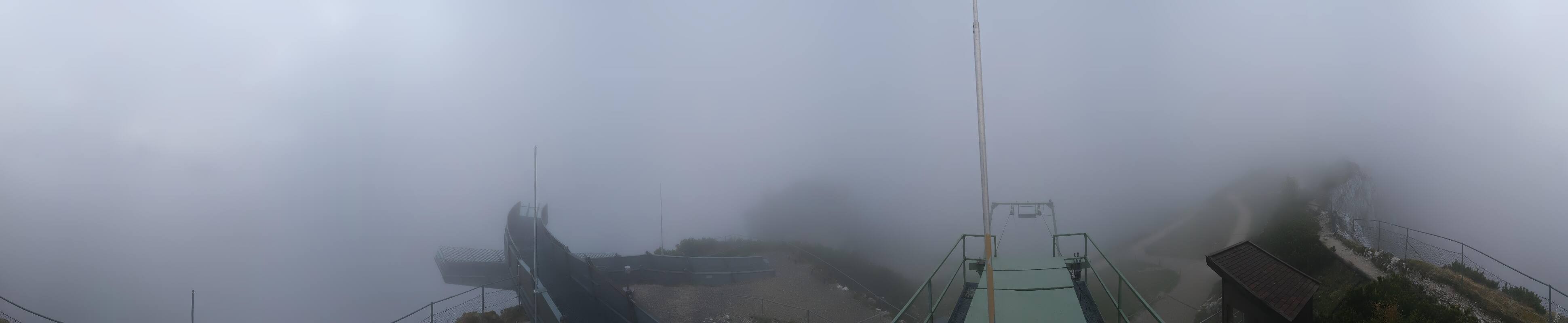 Archiv Foto Webcam Garmisch: Ausblick am Osterfelderkopf