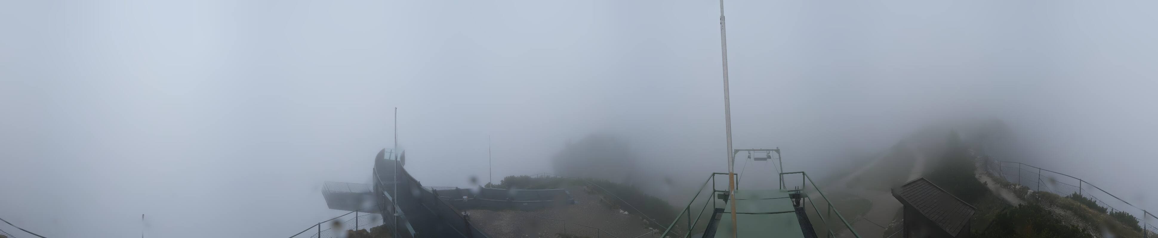 Archiv Foto Webcam Garmisch: Ausblick am Osterfelderkopf