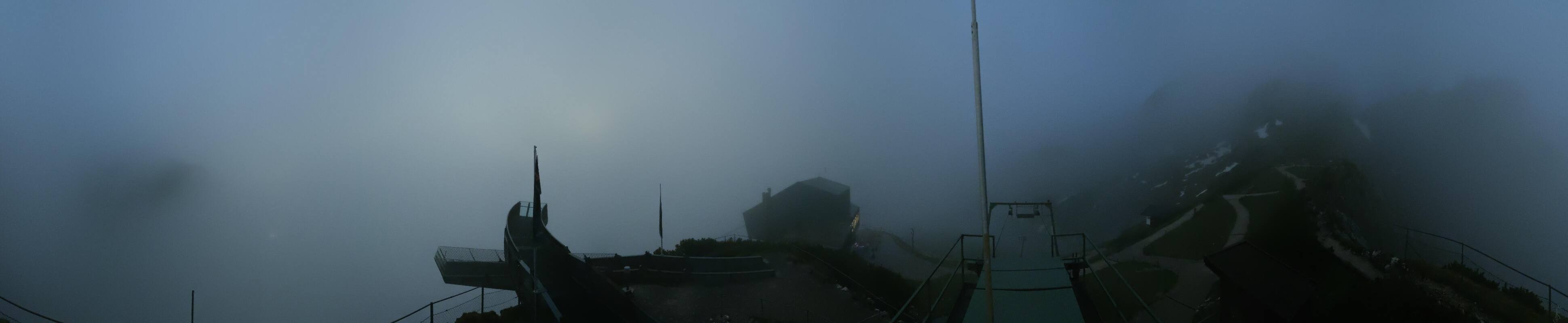 Archiv Foto Webcam Garmisch: Ausblick am Osterfelderkopf