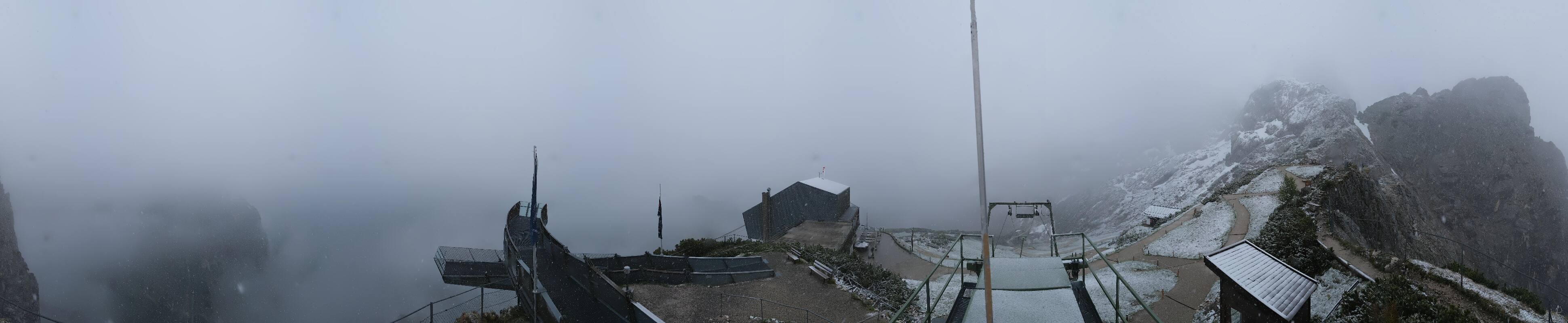 Archiv Foto Webcam Garmisch: Ausblick am Osterfelderkopf