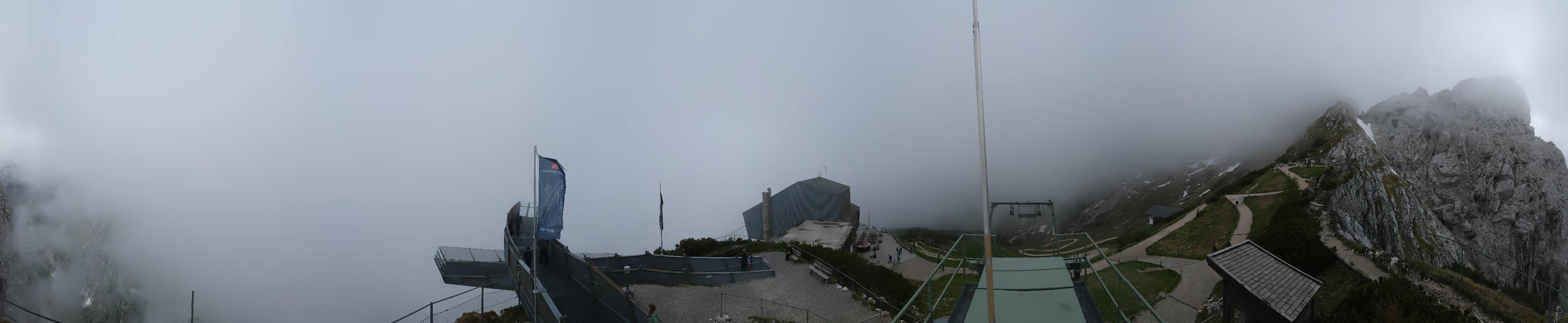 Archiv Foto Webcam Garmisch: Ausblick am Osterfelderkopf