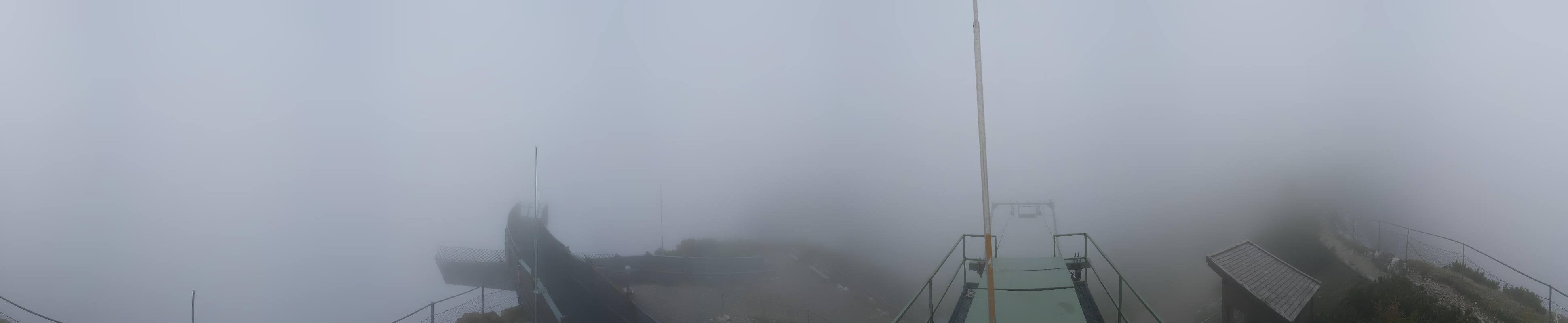 Archiv Foto Webcam Garmisch: Ausblick am Osterfelderkopf