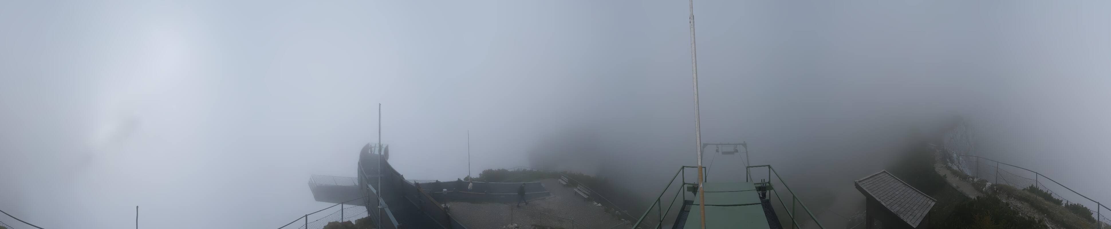 Archiv Foto Webcam Garmisch: Ausblick am Osterfelderkopf