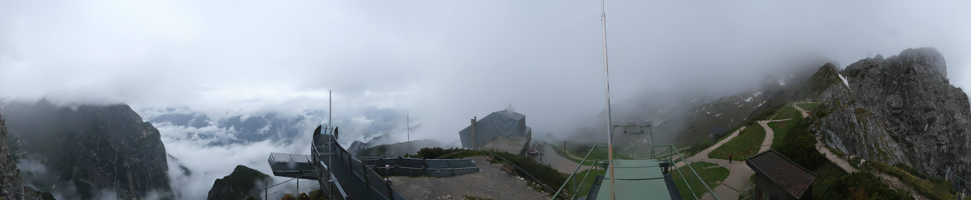 Archiv Foto Webcam Garmisch: Ausblick am Osterfelderkopf
