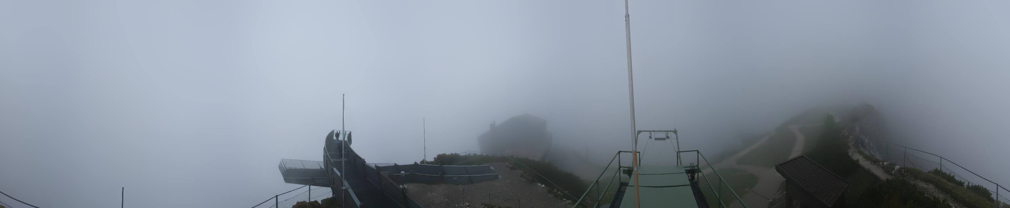 Archiv Foto Webcam Garmisch: Ausblick am Osterfelderkopf