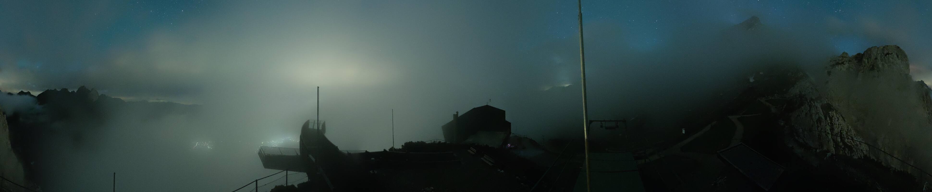 Archiv Foto Webcam Garmisch: Ausblick am Osterfelderkopf