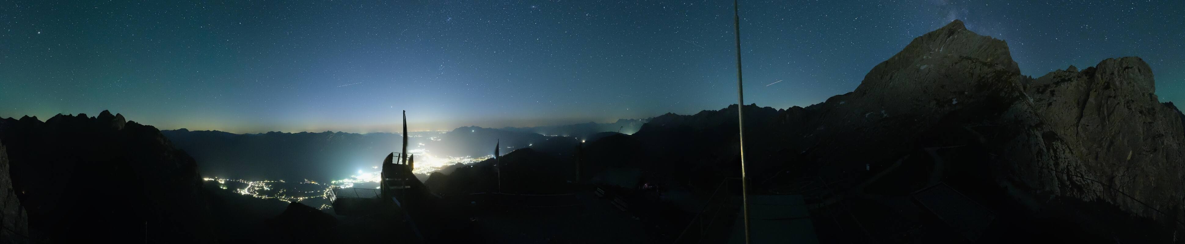 Archiv Foto Webcam Garmisch: Ausblick am Osterfelderkopf