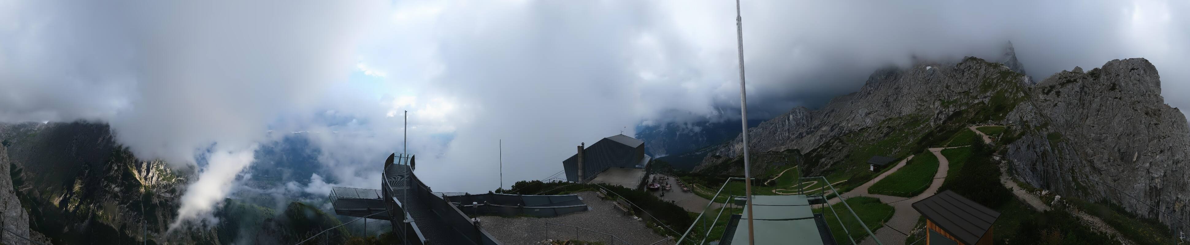 Archiv Foto Webcam Garmisch: Ausblick am Osterfelderkopf