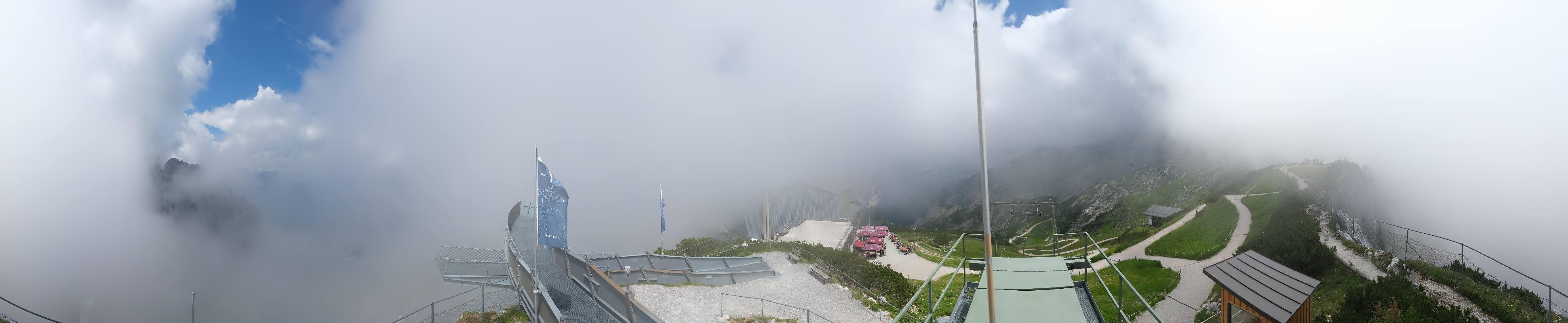 Archiv Foto Webcam Garmisch: Ausblick am Osterfelderkopf