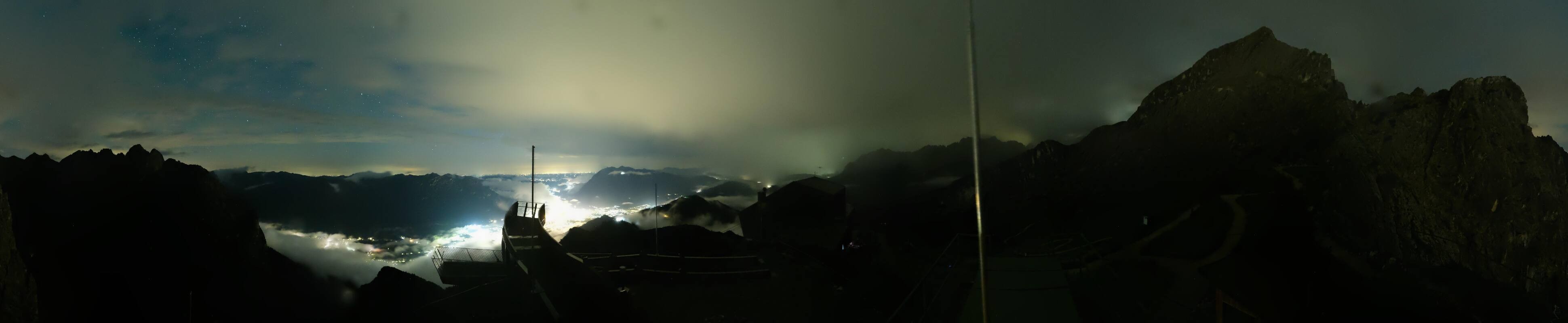 Archiv Foto Webcam Garmisch: Ausblick am Osterfelderkopf