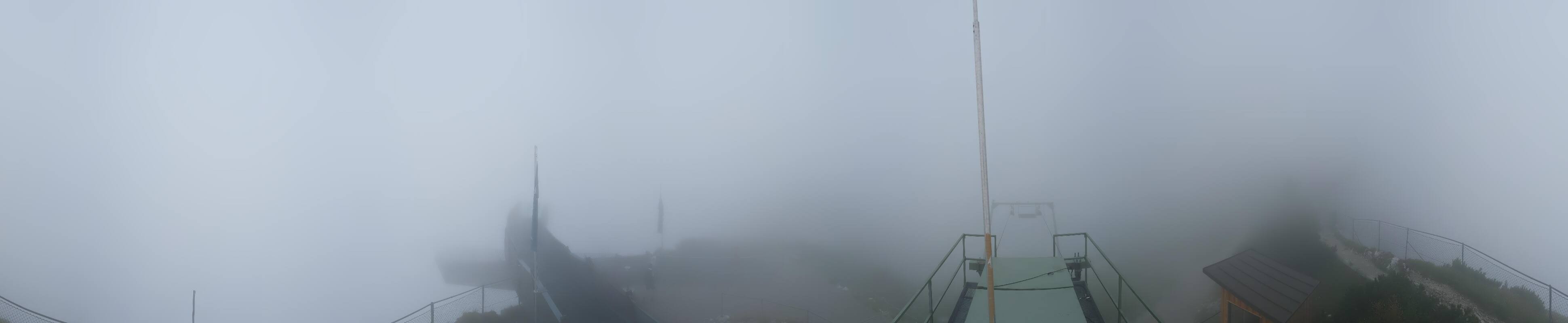 Archiv Foto Webcam Garmisch: Ausblick am Osterfelderkopf