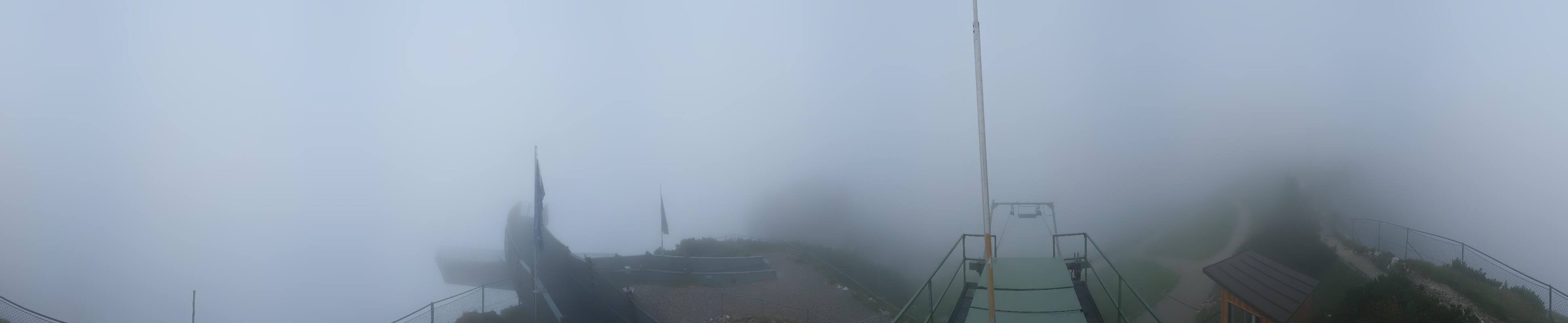 Archiv Foto Webcam Garmisch: Ausblick am Osterfelderkopf